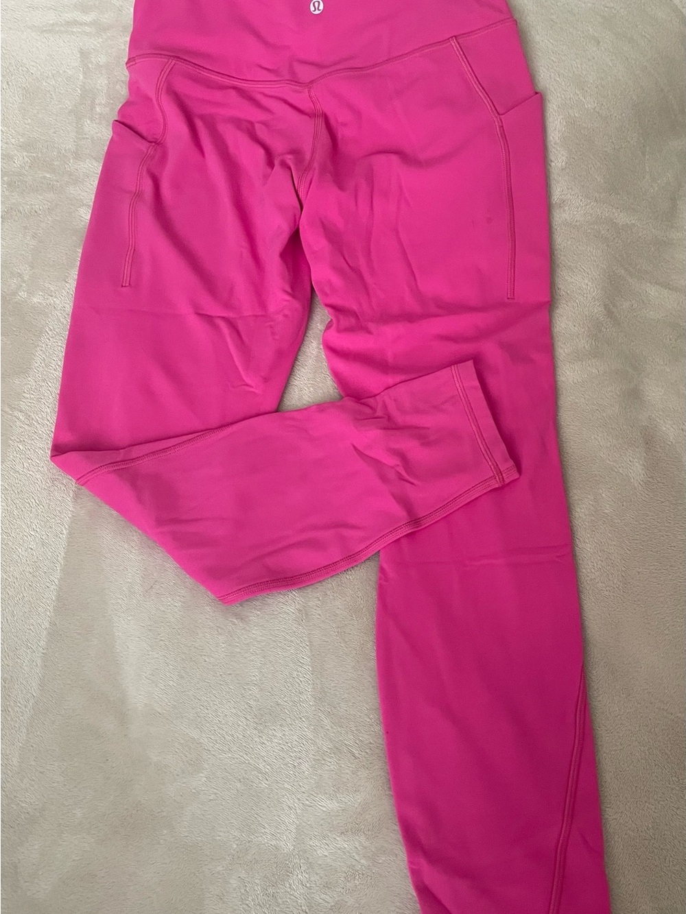 lululemon athletica Bright Pink Leggings